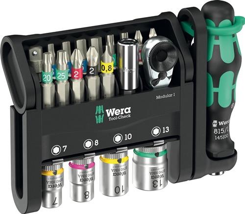 WERA Bitsortiment Tool-Check Modular 1 21-tlg.WERA
