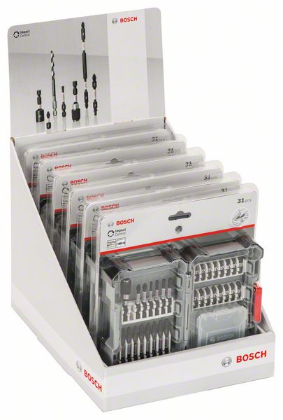 BOSCH Doppelklingen Schrauberbit-Set Impact Control, 31-teilig