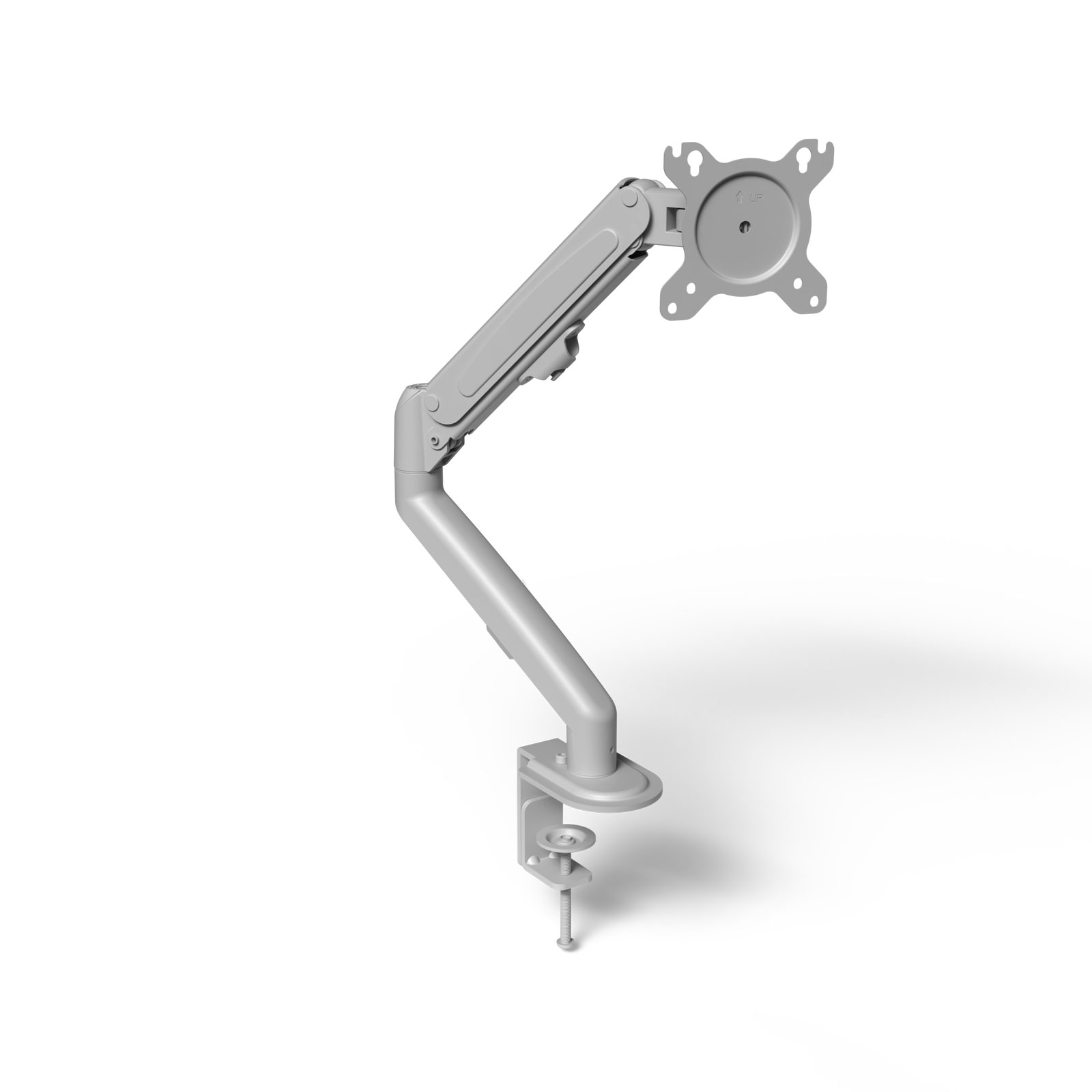 BMB VIMO, Ergonomischer Monitorarm, Silber