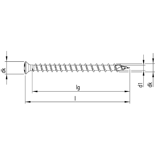 HECO UNIX-top A2, Fassadenschraube, Linsensenkkopf, T-Drive, Vollgewinde, blank, gleitbeschichtet HECO UNIX-top A2, Fassadenschraube, Linsensenkkopf, T-Drive, Vollgewinde, blank, gleitbeschichtet