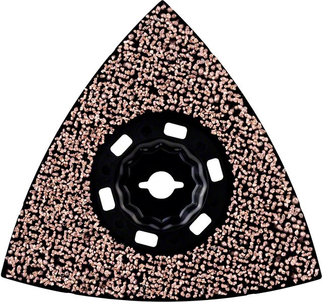 BOSCH EXPERT Sanding Plate MAVZ 116 RT2 Blatt für Multifunktionswerkzeuge, 116 mm. Für oszillierende Multifunktionswerkzeuge