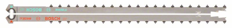 BOSCH Hartmetall-Sägeblattsatz TF 350 NHM, 2-teilig, Diverse Materialien (Hartmetall)
