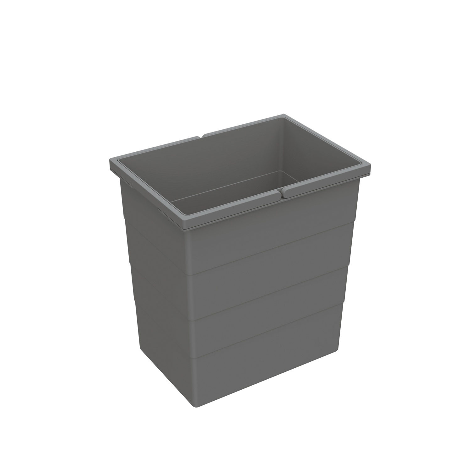 HETTICH Eimer 20 l, Kunststoff, anthrazit, B x T x H 320 x 226 x 350 mm, Für Abfallsystem Frame für ArciTech, Base für ArciTech, 9352442