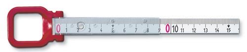 BMI Rahmenbandmaß ERGOLINE L.50m Band-B.13mm A mm/cm EG II Alu.gelb Stahlmaßband BMI