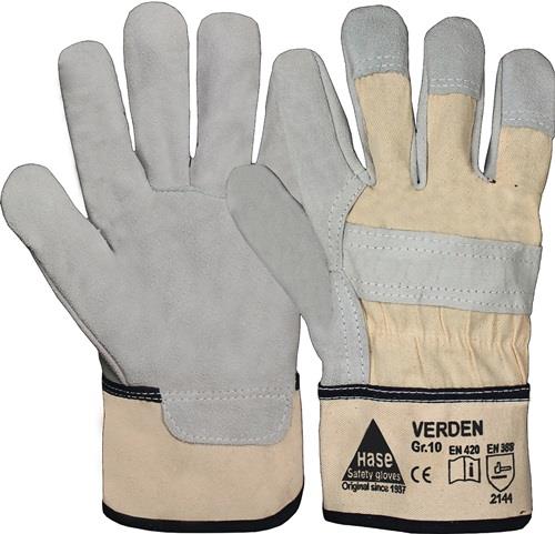 HASE Handschuhe Verden Gr.10 natur/beige EN 388 PSA II HASE