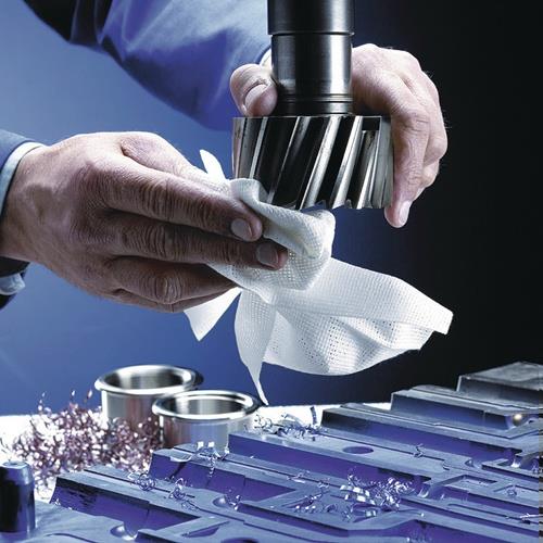 TECWERK Putztuch WK 70 L.ca.380 mmxB.ca.290mm weiß 1-lagig Rl.TECWERK