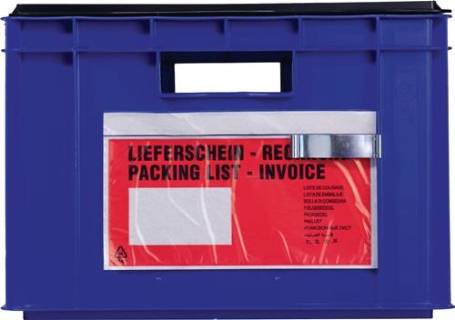 LA-KA-PE Etikettenklammer Federstahl verz.f.Transportstapelkasten 25St./Karton LA-KA-PE