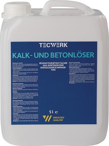 TECWERK Kalk-/Betonlöser 5l Kanister TECWERK