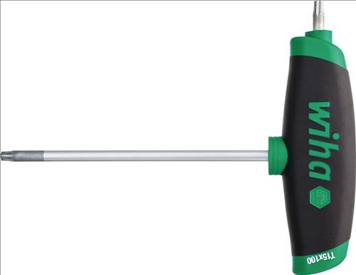 WIHA Schraubendreher m.Quergr.364DS T15x100mm TORX® m.Seitenabtr.WIHA
