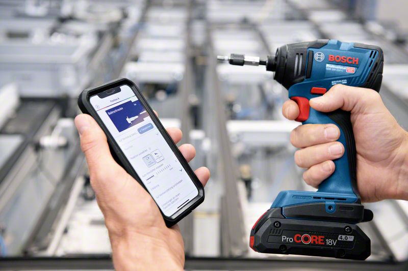 BOSCH Akku-Drehschlagschrauber GDR 18V-210 C in L-BOXX BOSCH Akku-Drehschlagschrauber GDR 18V-210 C in L-BOXX