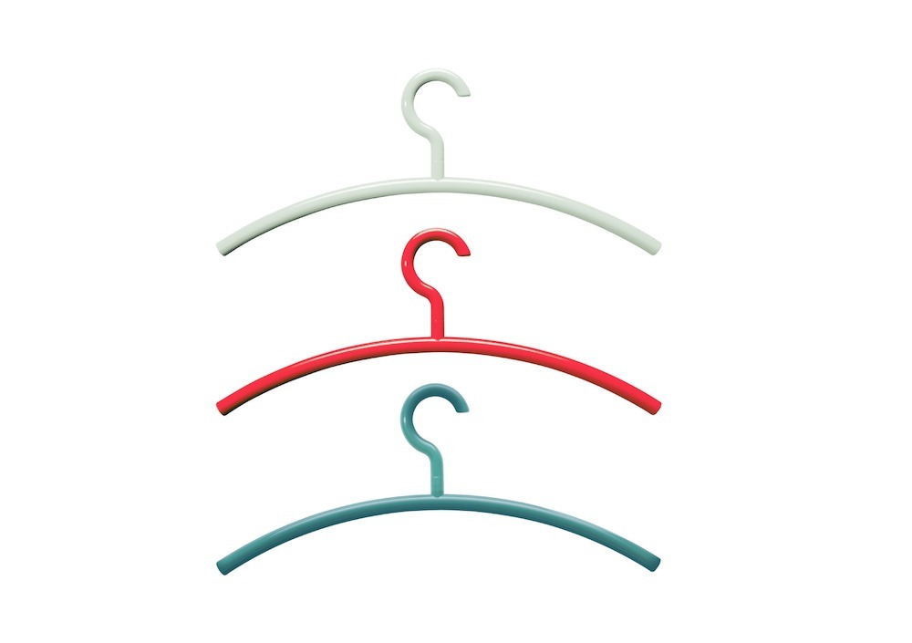 HEWI Kleiderbügel Set 570.99, Polyamid, 570.99.003