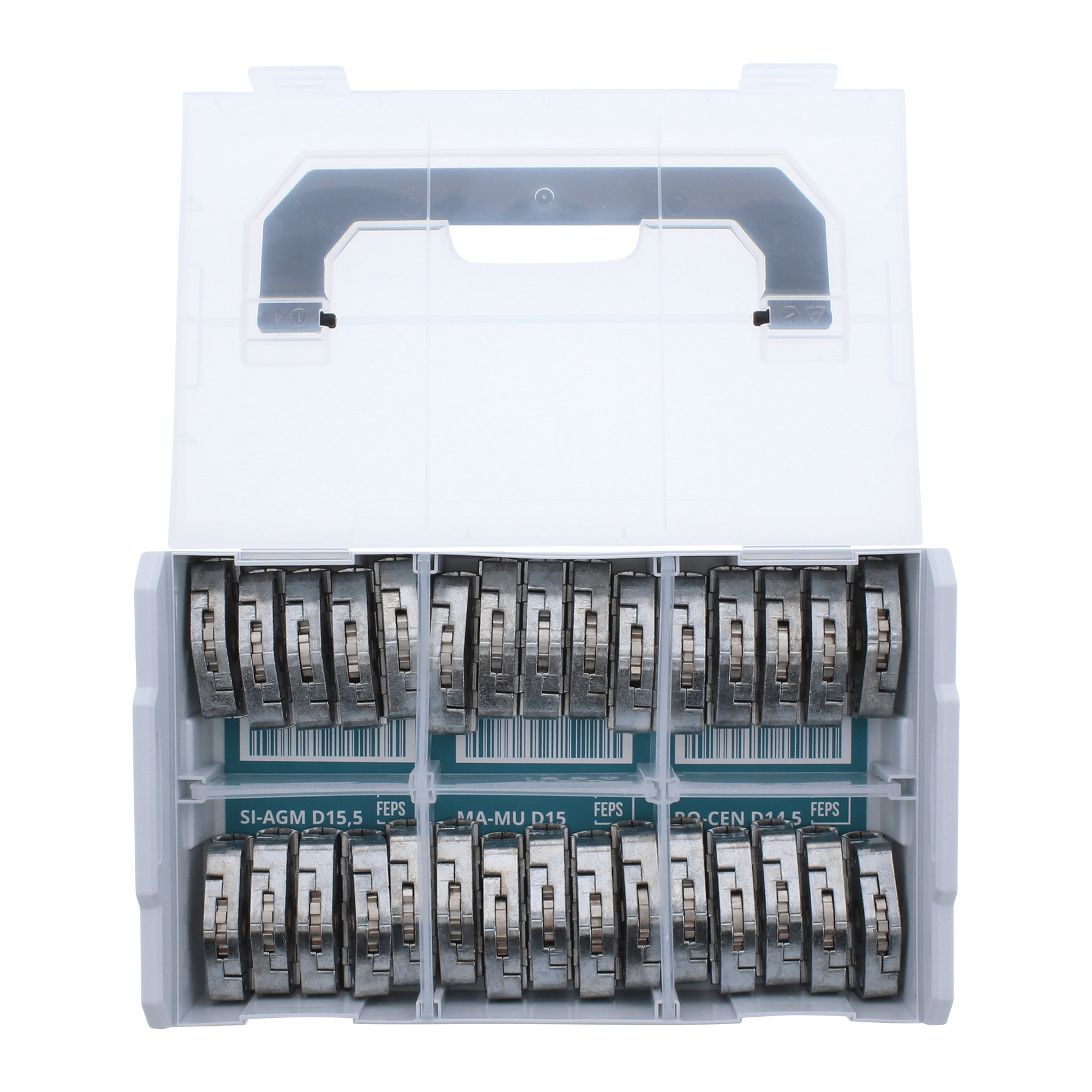 FEPS Gear Sortimentbox FE-BOX001 30 tlg. SI-FAV, WI-AUT, RO-NT, SI-AGM, MA-MU, RO-CEN jeweils 5 Stück FEPS Gear Sortimentbox FE-BOX001 30 tlg. SI-FAV, WI-AUT, RO-NT, SI-AGM, MA-MU, RO-CEN jeweils 5 Stück