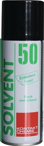 KONTAKT CHEMIE Etikettenlöser SOLVENT 50 200 ml Spraydose KONTAKT CHEMIE