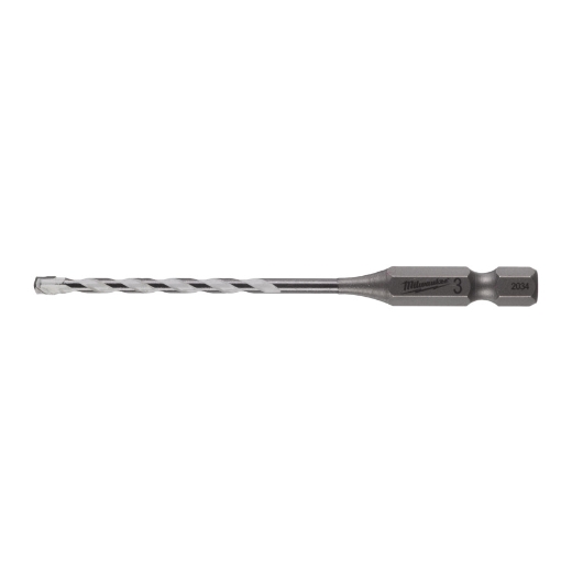 MILWAUKEE 3 x 90 mm SHOCKWAVE Multimaterial Bohrer 1/4" Hex