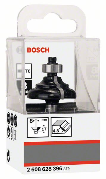 BOSCH Profilfräser C, 8 mm, R1 4,8 mm, B 9,5 mm, L 14 mm, G 57 mm