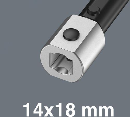 WERA Einsteckmaulschlüssel 7880 Joker 3XL 14x18mm WERA