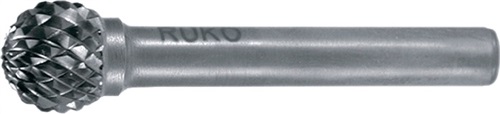 RUKO Frässtift KUD Schaft-D.6mm D.16mm Kopf-L.14,4mm HM Blank Verz.KVZ 4 RUKO