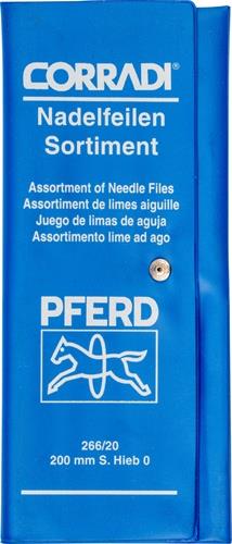 PFERD Nadelfeilensatz CORRADI L.200mm Hieb SH0 DH1 12-teilig PFERD