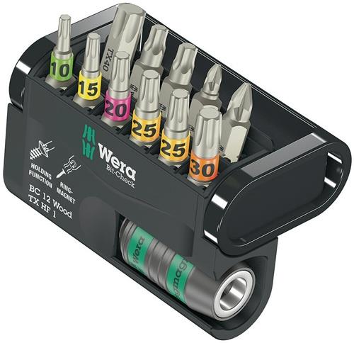 WERA Bitsortiment Bit-Check 12 Wood TX HF 1 12-tlg.PZD/TX-HF/TX WERA