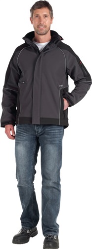 FHB Softshelljacke WALTER Gr.M anthrazit/schwarz