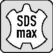 PROMAT Einsteckwerkzeugset SDS-max 3-tlg.L.400mm PROMAT