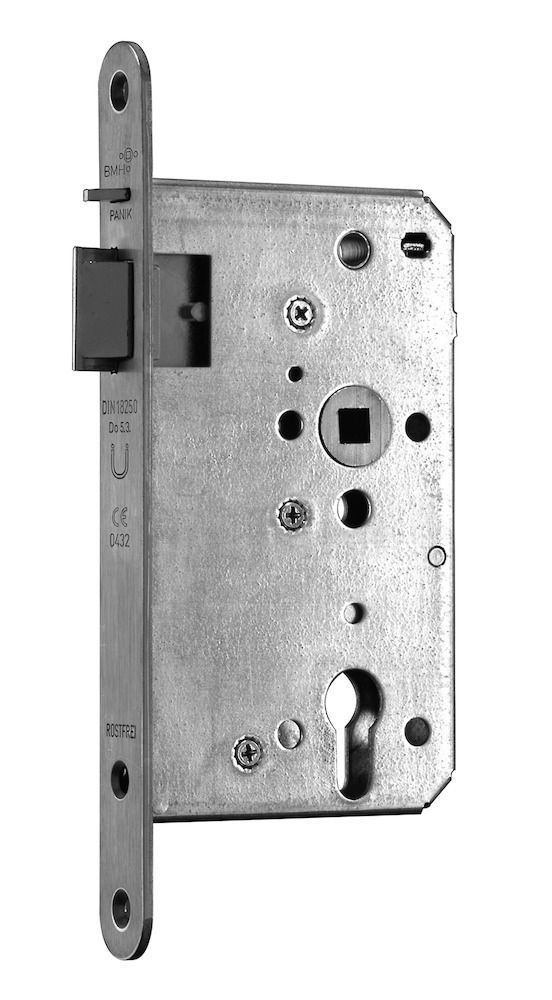 BMH FH Klassenraumschloss 799, 9/72 mm, rund, Edelstahl