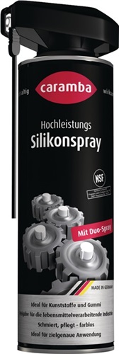 6103251 Hochleistungssilikonspray farblos NSF H2 500 ml Spraydose Duo-Spray  CARAMBA 4009076103253