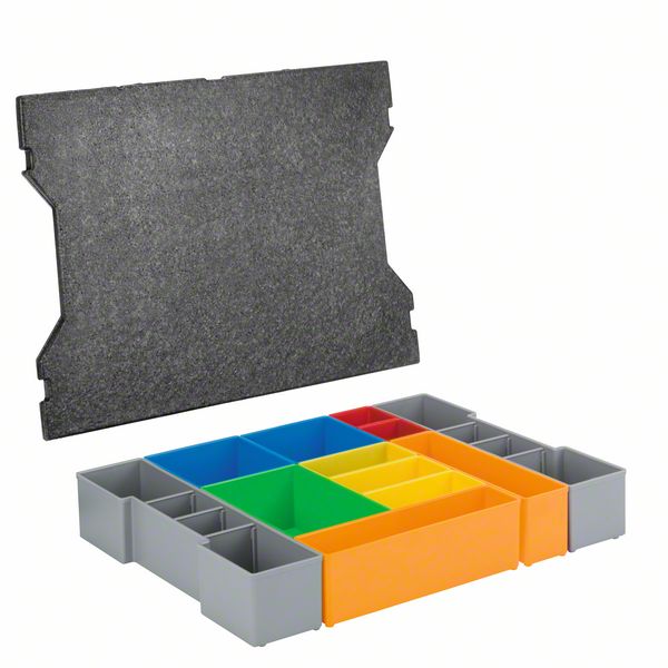 BOSCH Boxen für Kleinteileaufbewahrung L-BOXX inset box Set 12 Stück