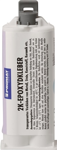 PROMAT 2K-Epoxidklebstoff 50g farblos Doppelkart.PROMAT CHEMICALS