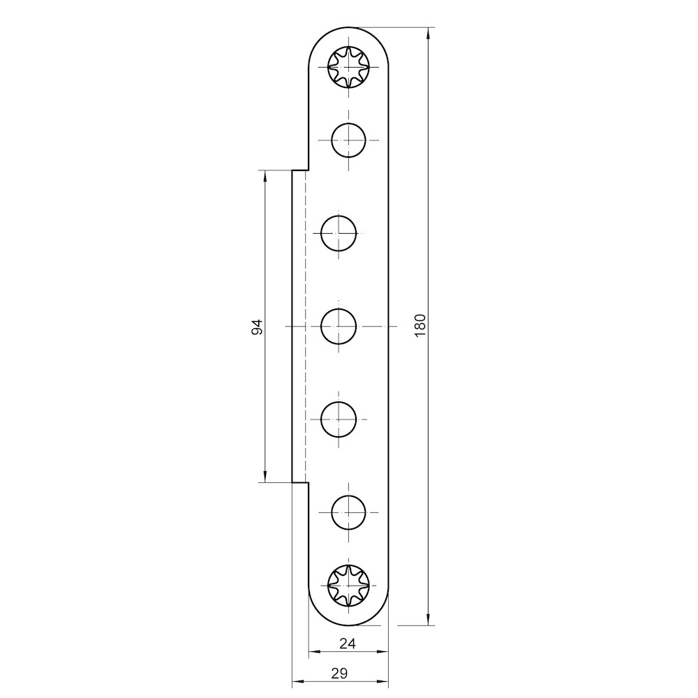 SIMONSWERK Abdeckwinkel für Aufnahmeelement VARIANT® VX 7560 RK