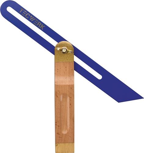 TECWERK Schmiege Schienen-L.300mm MS blau lack.TECWERK