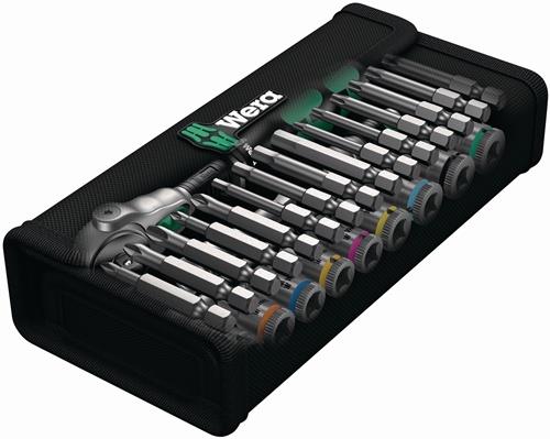 WERA Steckschlüsselsatz 8100 SA 6 28-tlg.1/4 Zoll SW 5-13mm Z.72 6KT WERA WERA Steckschlüsselsatz 8100 SA 6 28-tlg.1/4 Zoll SW 5-13mm Z.72 6KT WERA