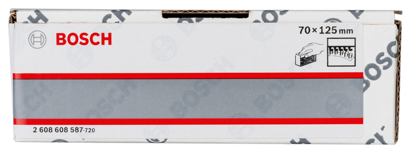 BOSCH Handschleifklotz, Kork, 70 x 125 mm