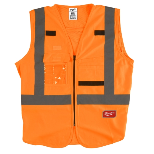 MILWAUKEE Größe S/M Warnschutzweste orange MILWAUKEE Größe S/M Warnschutzweste orange