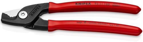 KNIPEX Kabelschere L.160mm Ku.-Überzug KNIPEX