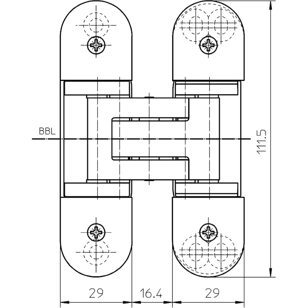 SIMONSWERK Verdecktliegendes Türband TECTUS® TE 303 3D SIMONSWERK Verdecktliegendes Türband TECTUS® TE 303 3D