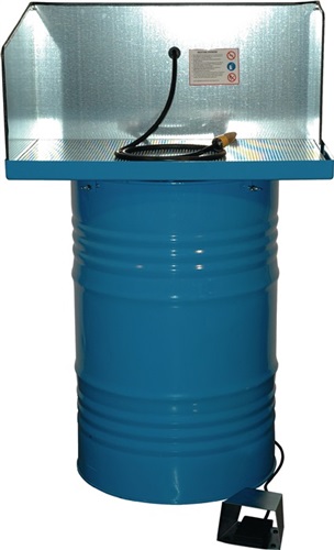 RAPID Kleinteilereiniger f.200l-Fass Stahlbl.verz.