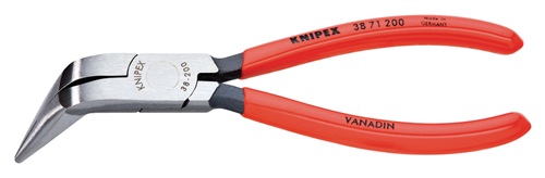 KNIPEX Mechanikerzange L.200mm Form 7 70Grad gew.Ku.-Überzug KNIPEX