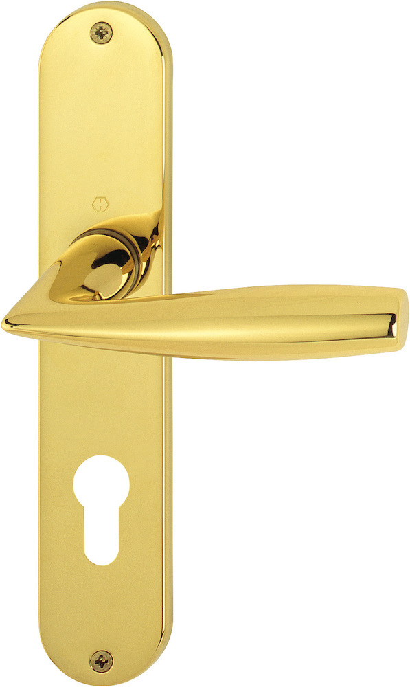 HOPPE® Drückergarnitur mit Langschild Vitória M1515/302, Messing, 2803931 HOPPE® Drückergarnitur mit Langschild Vitória M1515/302, Messing, 2803931