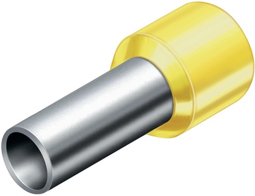 KNIPEX Aderendhülsencrimpzange PreciForce® L.220mm 0,25-6 (AWG 23-10) mm² brün.