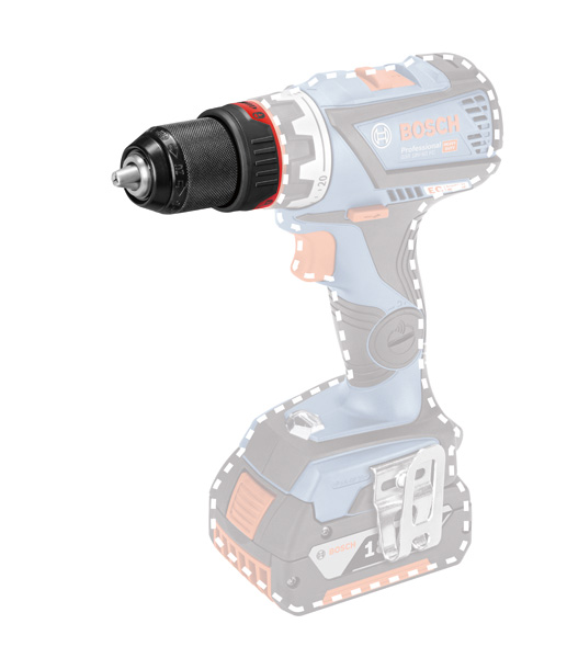 BOSCH FlexiClick-Aufsatz GFA 18-M, 13-mm-Vollmetallfutter