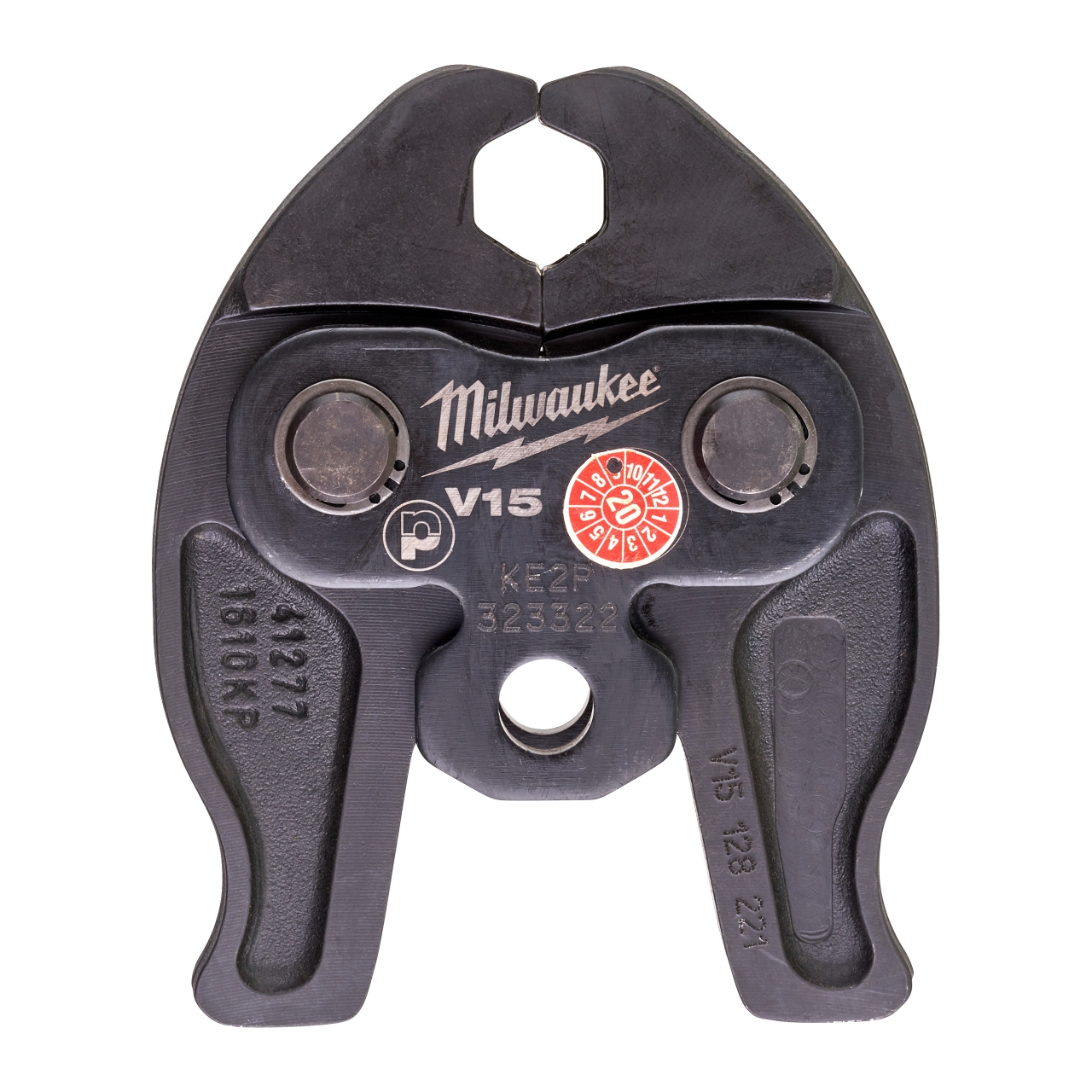 MILWAUKEE Nennweite V15 für 12 V Presswerkzeug Pressbacke J12-V15
