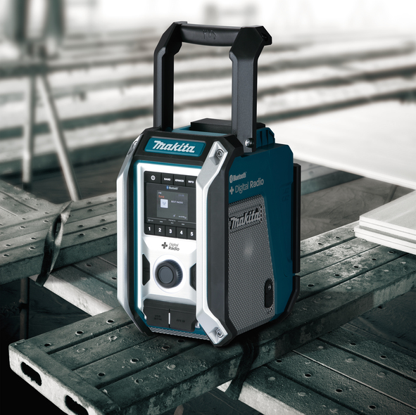 MAKITA Akku-Baustellenradio DMR115 mit DAB+