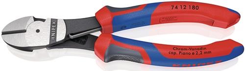 KNIPEX Kraftseitenschneider L.180mm pol.Form 1 Mehrkomp.-Hülle KNIPEX