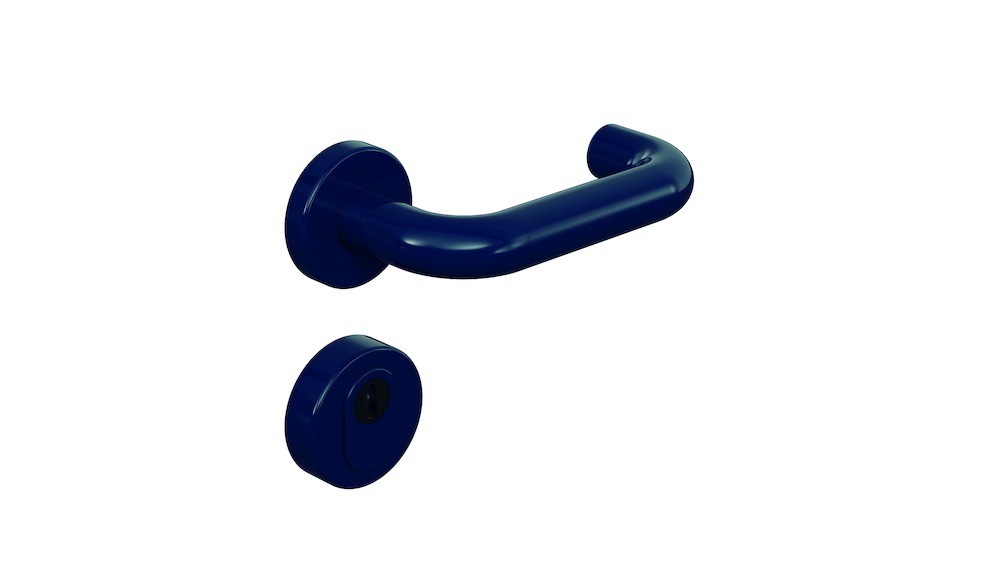 HEWI Schutz-Drücker-Halbgarnitur mit Rosetten 111R23.130, VK 8 mm, Polyamid, 111R23.130 50