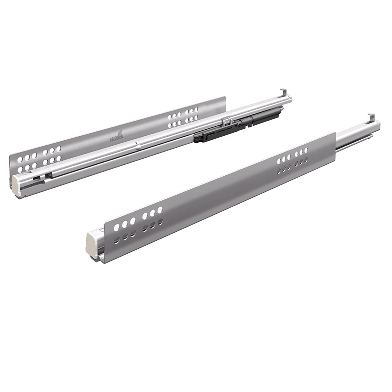HETTICH Quadro V6+ mit Push to open Silent, Vollauszug für Systemkasten InnoTech Atira,