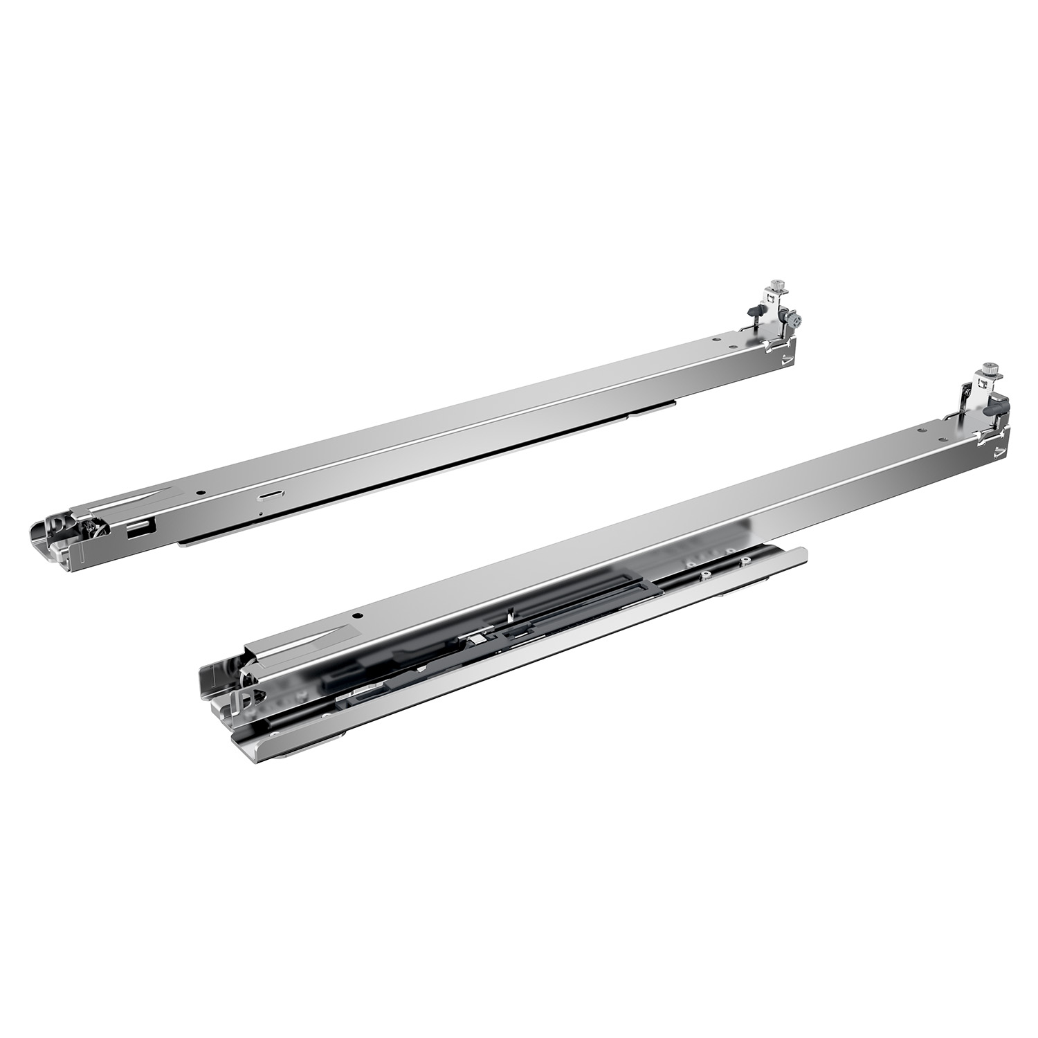 HETTICH Vollauszug, Bodenmontage Actro 5D L (40 kg) mit Silent System, Push to open Silent kompatibel, 450 mm, links und rechts, 9318329 HETTICH Vollauszug, Bodenmontage Actro 5D L (40 kg) mit Silent System, Push to open Silent kompatibel, 450 mm, links und rechts, 9318329