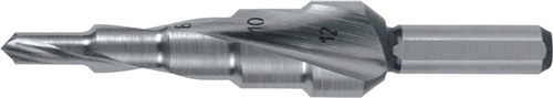 RUKO Stufenbohrer Bohrber.4-12mm HSS Spiralnut Z.2 Stufen 9 RUKO
