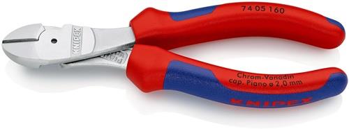 KNIPEX Kraftseitenschneider L.160mm Form 0 2K-Hülle KNIPEX