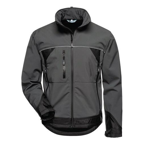 ELYSEE Softshelljacke BETA Gr.M grau/schwarz ELYSEE